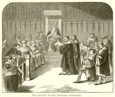 Lesningen av den augsburgske bekjennelse av English School