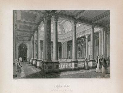 Reformklubben, salongens korridorer av English School