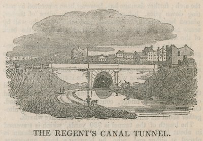 The Regents Canal Tunnel, Islington, London av English School