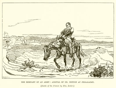 The Remnant of an Army: Dr. Brydons ankomst til Jellalabad av English School