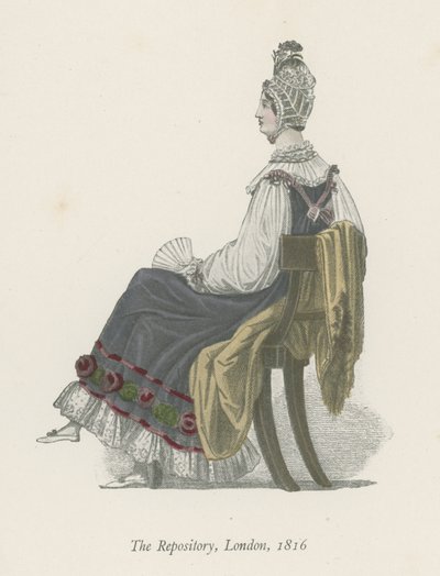 The Repository, London, 1816 av English School