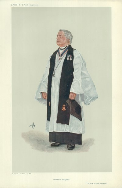 Rev Canon Frederick Alfred John Hervey av English School
