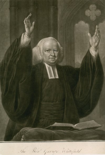 Pastor George Whitefield, MA, en av grunnleggerne av metodismen av English School