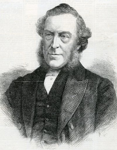 Pastor John Bedford, president for Wesleyan Methodist Conference, 1867 av English School