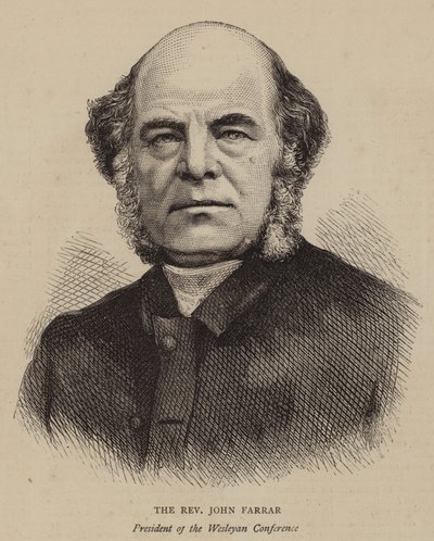 Pastor John Farrar (gravering) av English School