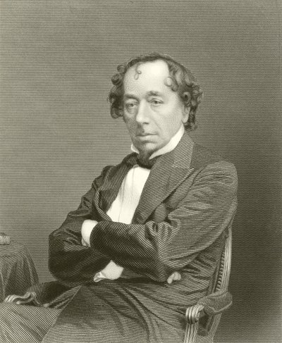 Høyre Hon Benjamin Disraeli av English School