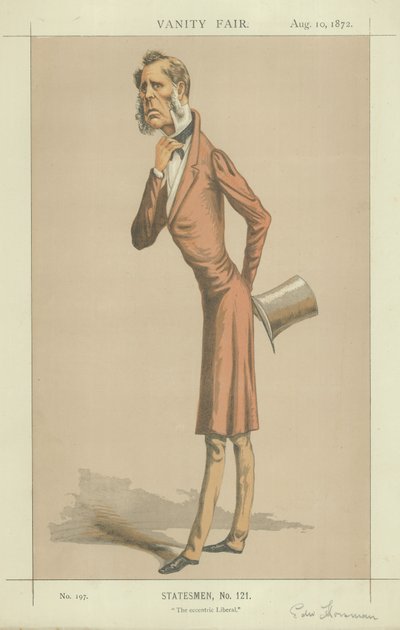 Høyre ære Edward Horsman av English School