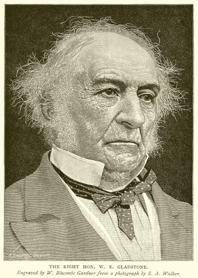 Høyre Hon. VI. Gladstone av English School