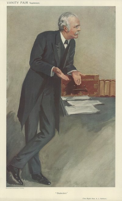 Høyre ærede A J Balfour, av English School