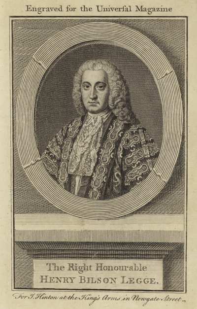Høyre ærede Henry Bilson Legge av English School