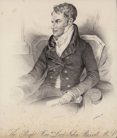 Høyre ærede Lord John Russell av English School