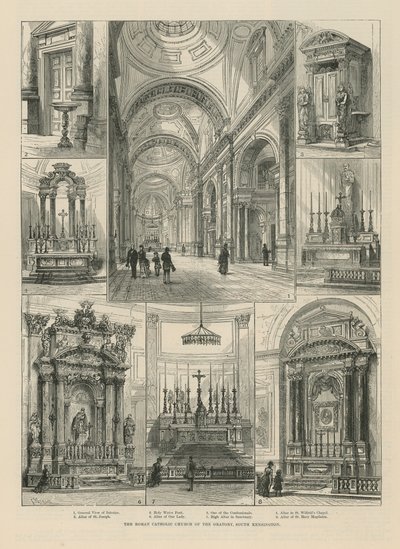 Den romersk-katolske oratoriets kirke av English School