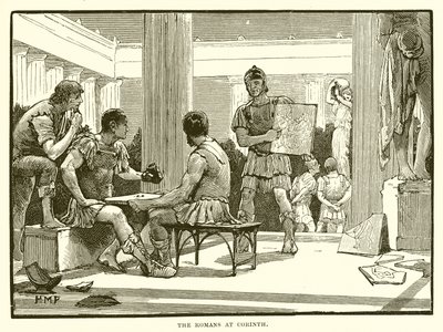 Die Römer in Korinth von English School