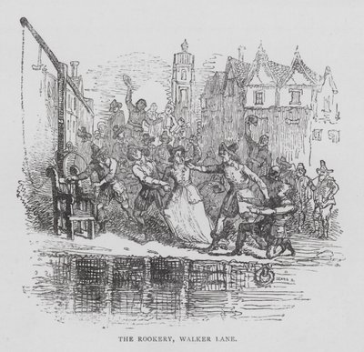 The Rookery, Walker Lane (gravering) av English School