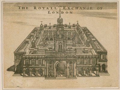 Royal Exchange, London av English School