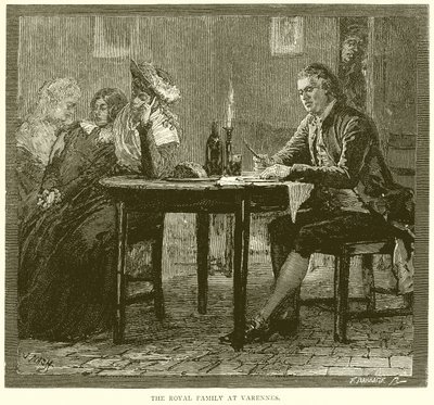 Kongefamilien på Varennes av English School