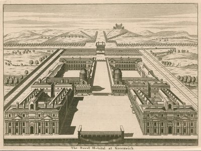 Royal Hospital i Greenwich, London av English School