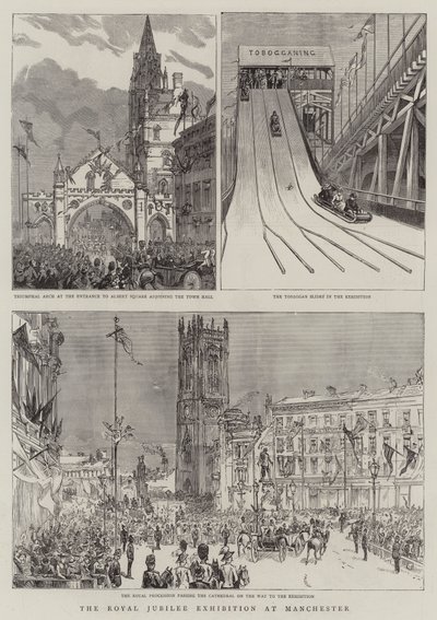 Den kongelige jubileumsutstillingen i Manchester av English School