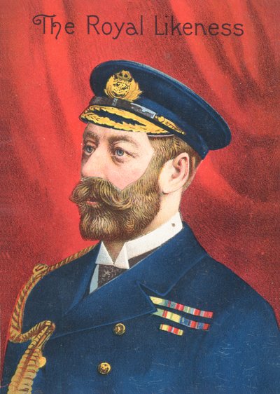 The Royal Likeness - viktoriansk gratulasjonskort av English School