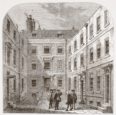 Royal Societys House i Crane Court av English School