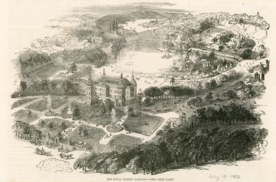 The Royal Surrey Gardens (Surrey Zoological Gardens), London av English School