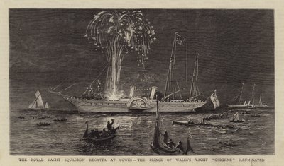 Royal Yacht Squadron Regatta ved Cowes, Prince of Wales
