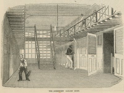 The Sailors Home, Ratcliff: Sovesalen av English School