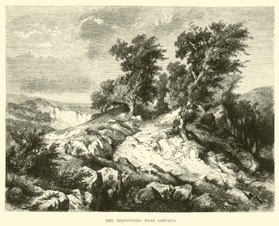 Die Serpentara bei Olevano von English School