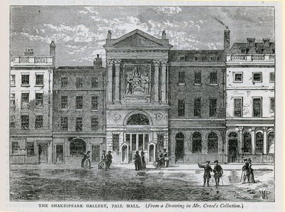 Shakespeare Gallery, Pall Mall, London av English School