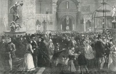 South Kensington Museum på pinsedag av English School