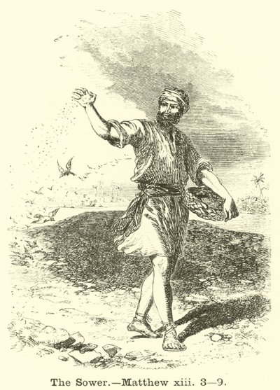 Såmannen, Matteus, xiii, 3, 9 av English School