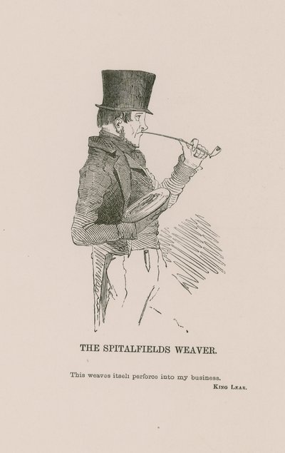 Spitalfields Weaver av English School