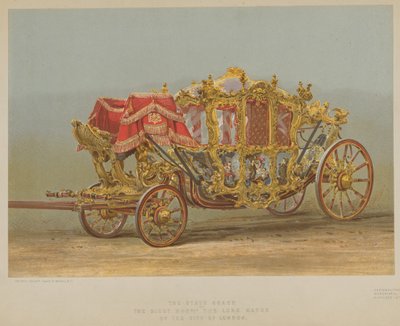 The State Coach of the Right Honorable The Lord Mayor of London av English School