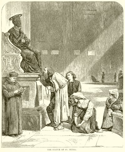Statuen av St. Peter av English School