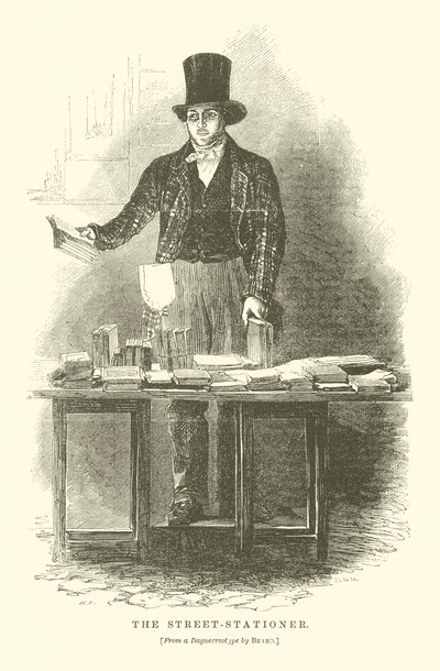 Gateskrivehandleren (gravering) av English School