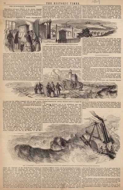 The Submarine Telegraph av English School