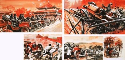 The Ten Thousand Mile Motor Race av English School