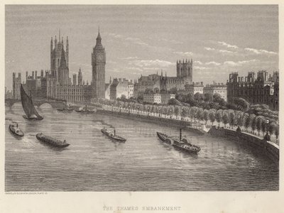 The Thames Embankment, London av English School