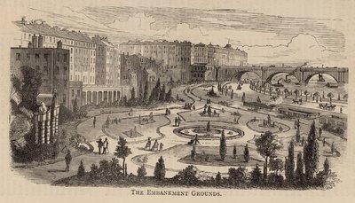 The Thames Embankment-området av English School