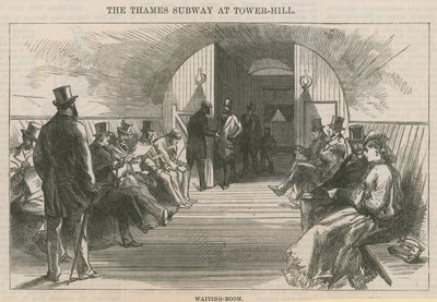 Themsen Subway ved Tower Hill av English School