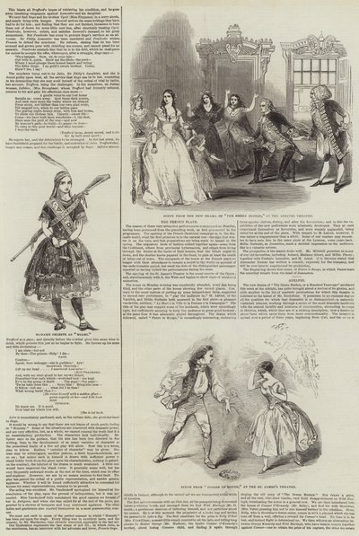 Teatrene (gravering) av English School