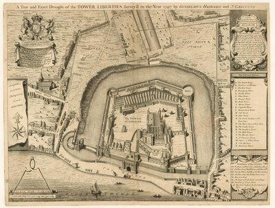 Tower of London undersøkte i 1597 av English School