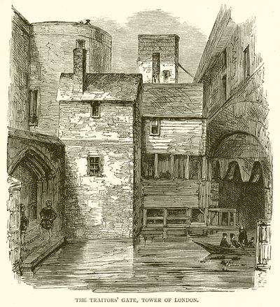 The Traitors Gate, Tower of London av English School