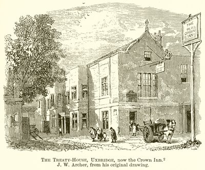 Treaty-House, Uxbridge, nå Crown Inn av English School