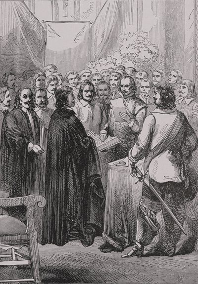 The Treaty of Westphalia, fra The History of France, av Emile de Bonnechose, utgitt av Ward, Lock and Co, London av English School