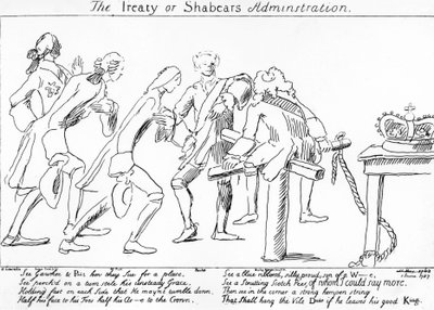 Traktaten eller Shabears-administrasjonen, 1757 av English School