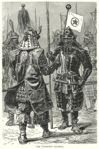 Tycoonens vakter (gravering) av English School