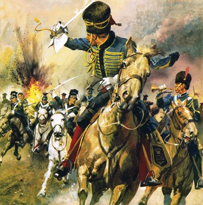 The Valley of Death - The Charge of the Light Brigade av English School