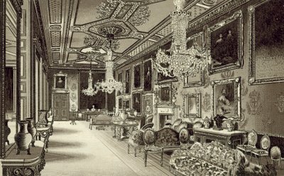 Vandyke-rommet, Windsor Castle av English School