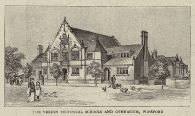 Verdin Technical Schools and Gymnasium, Winsford (gravering) av English School